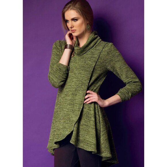 Butterick Sewing Pattern 10795/6752 Misses Top Siz - Picture 9 of 10